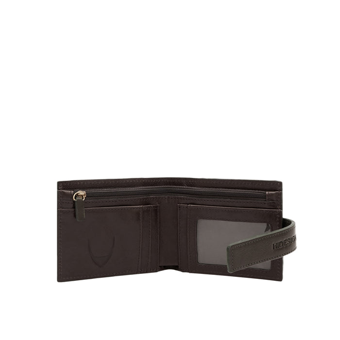 Fort Worth W1 Green Leather Bi-Fold Wallet