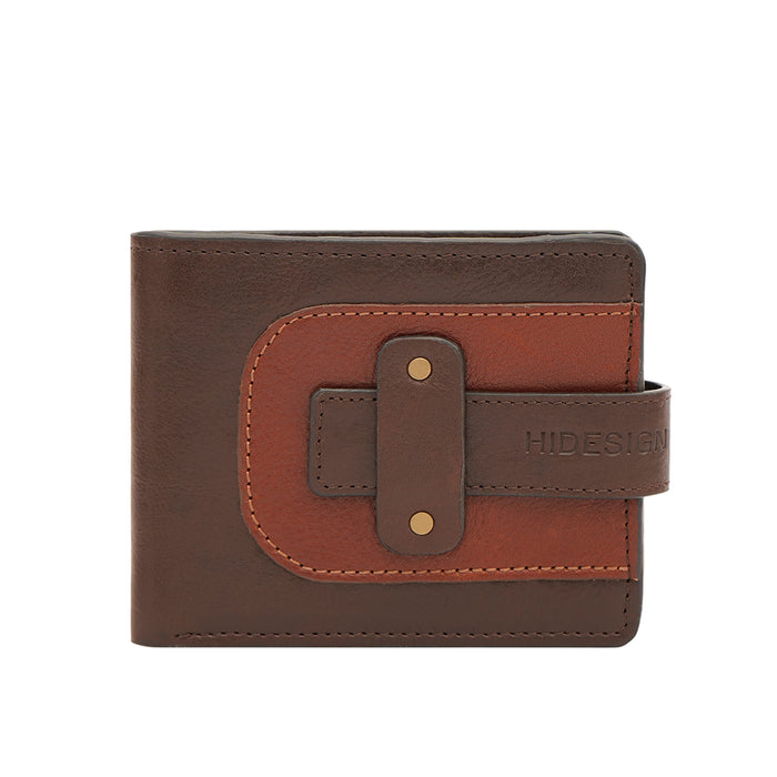 Fort Worth W2 Brown Leather Bi-Fold Wallet