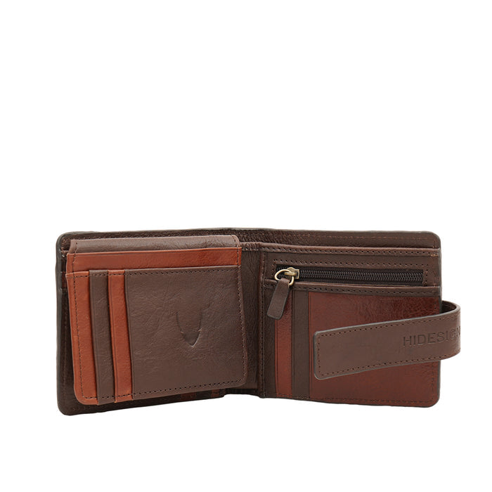 Fort Worth W2 Brown Leather Bi-Fold Wallet