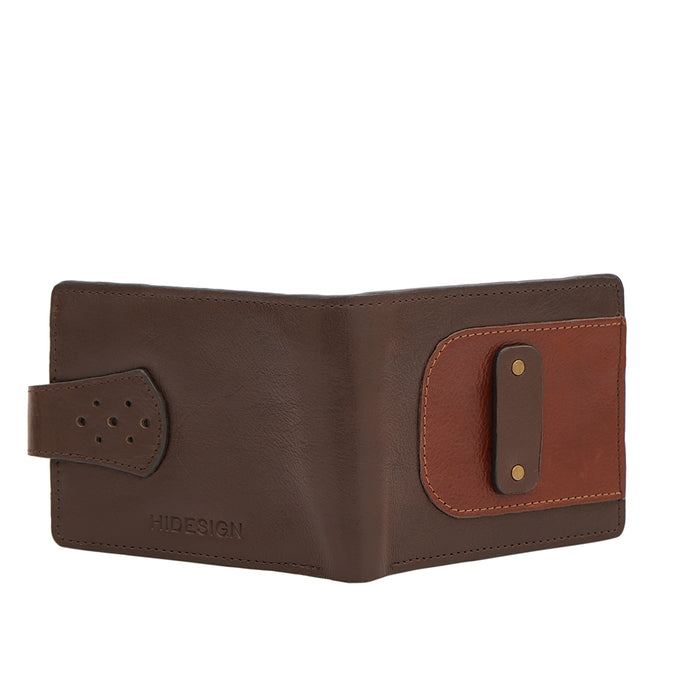 Fort Worth W2 Brown Leather Bi-Fold Wallet