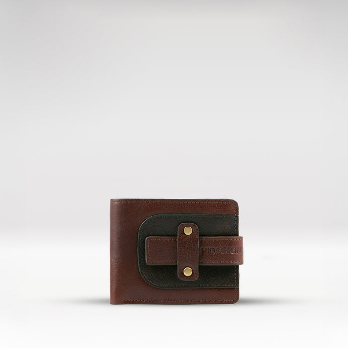 Fort Worth W2 Tan Leather Bi-Fold Wallet