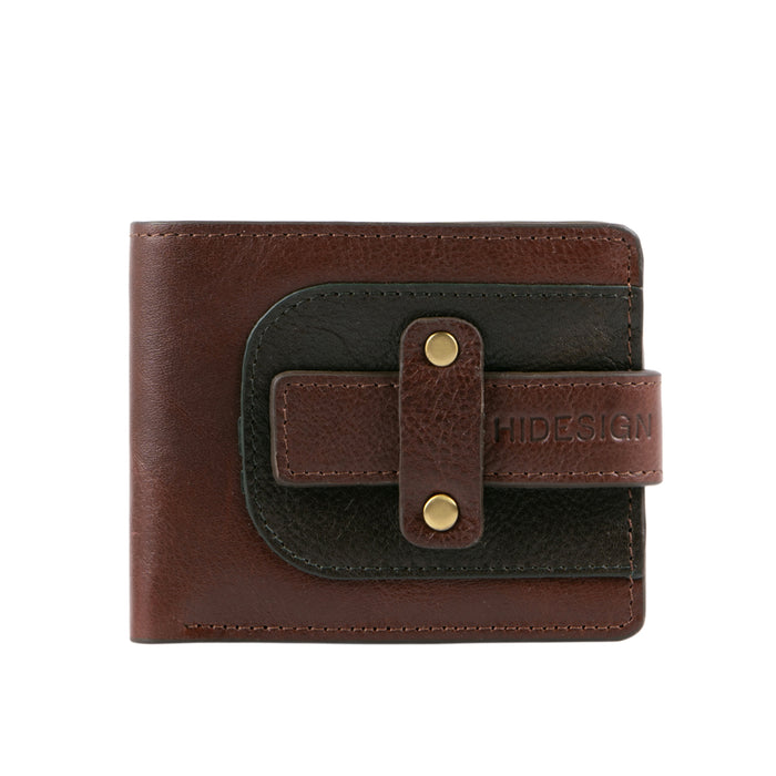 Fort Worth W2 Tan Leather Bi-Fold Wallet