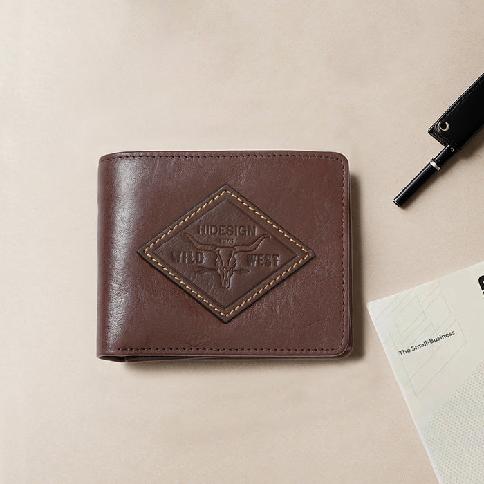 Fort Worth W3 Brown Leather Bi-Fold Wallet