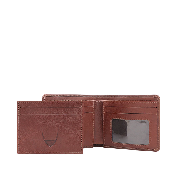 Fort Worth W3 Tan Leather Bi-Fold Wallet
