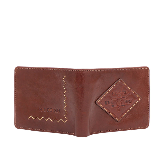 Fort Worth W3 Tan Leather Bi-Fold Wallet