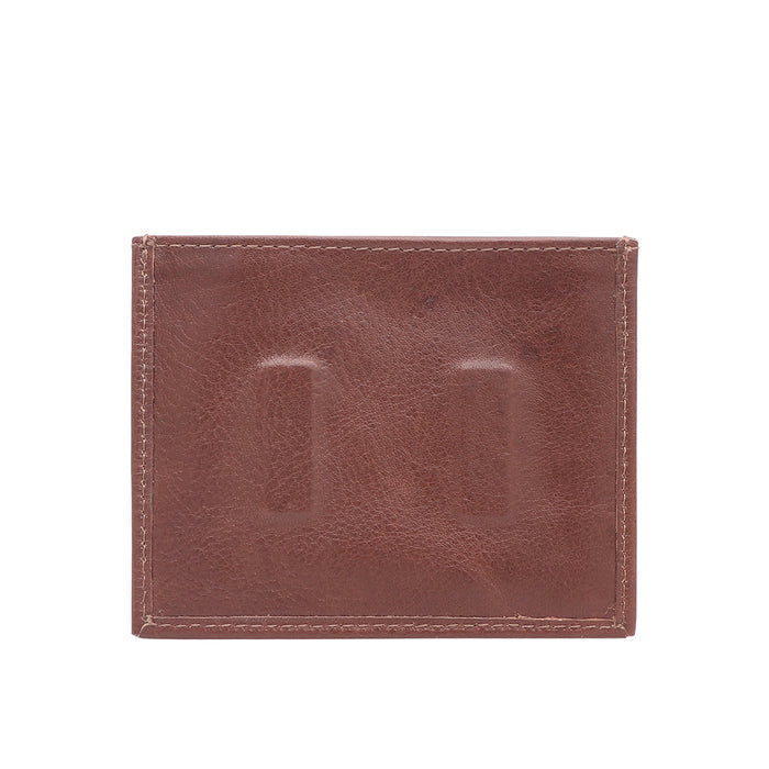Fort Worth W3 Tan Leather Bi-Fold Wallet