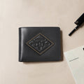 Fort Worth W4 Black Leather Bi-Fold Wallet