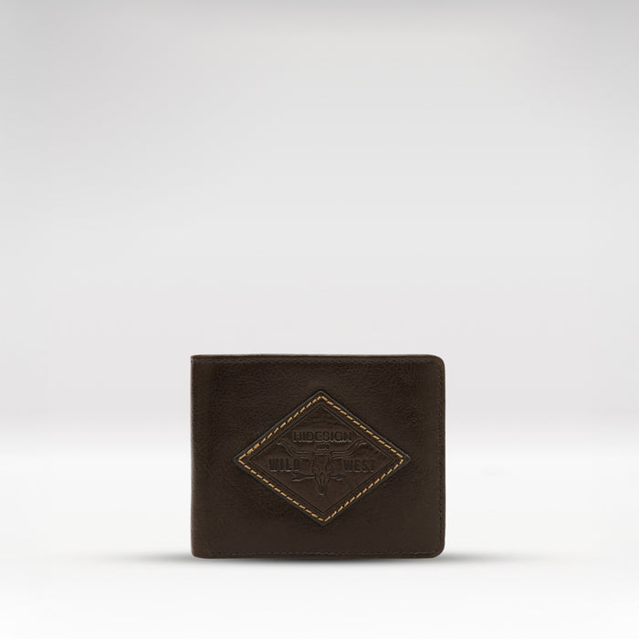 Fort Worth W4 Green Leather Bi-Fold Wallet