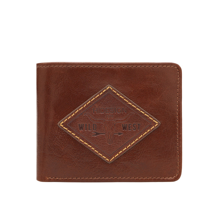 Fort Worth W5 Tan Leather Bi-Fold Wallet