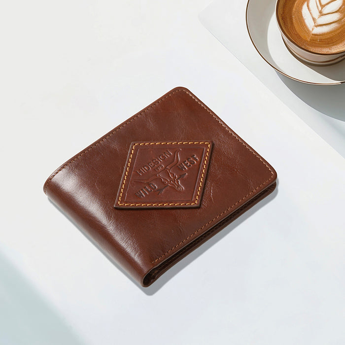 Fort Worth W5 Tan Leather Bi-Fold Wallet