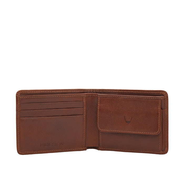 Fort Worth W5 Tan Leather Bi-Fold Wallet