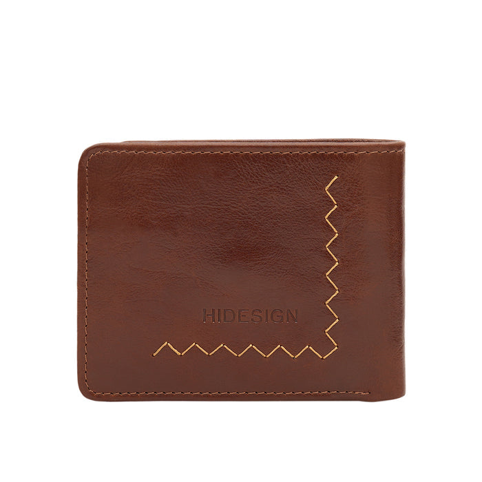 Fort Worth W5 Tan Leather Bi-Fold Wallet
