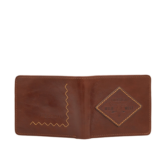 Fort Worth W5 Tan Leather Bi-Fold Wallet