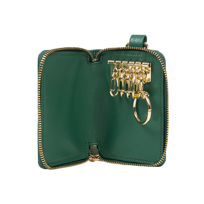 Frodo Green Leather Key Holder