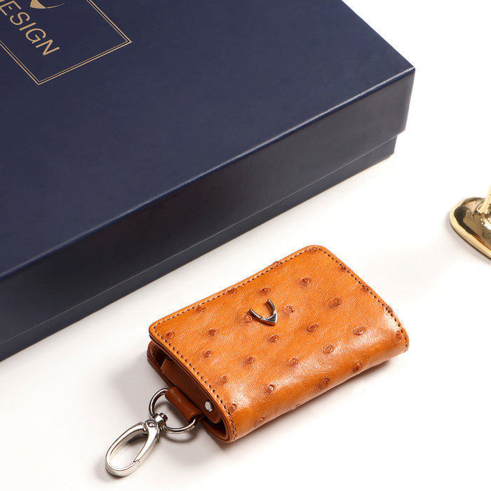 Frodo Tan Leather Key Holder