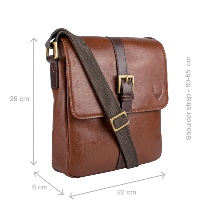 Gable 02 Tan Leather  Crossbody