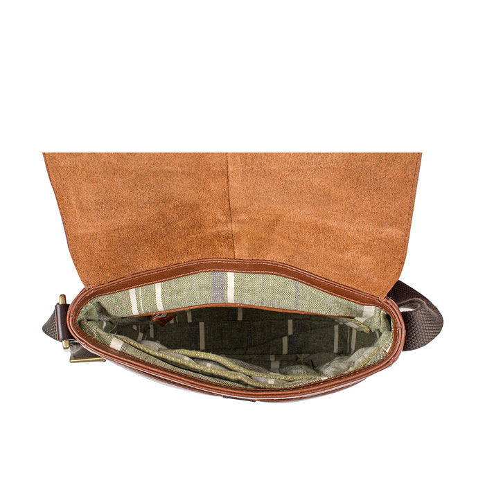 Gable 02 Tan Leather  Crossbody
