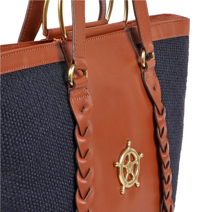 Gabrielle 02 L Leather Tote Bag