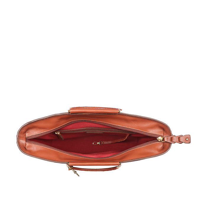Gabrielle 03 L Leather Basket Bag