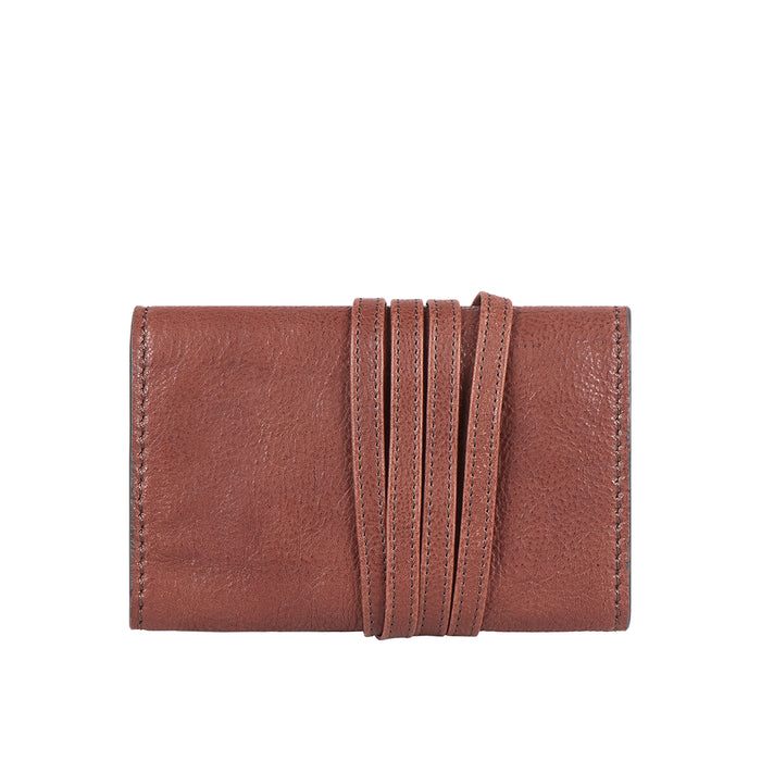 Gandalf Brown Leather Tech Roll Up Pou