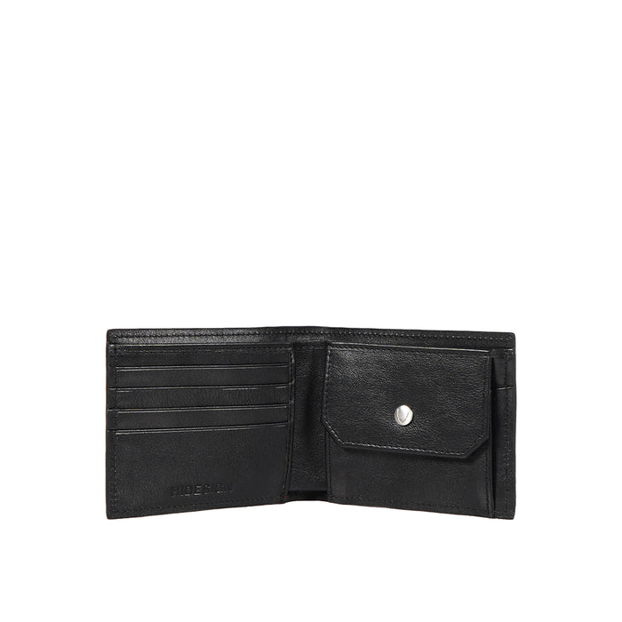 Gangnam W2 Black Leather Bi-Fold Wallet