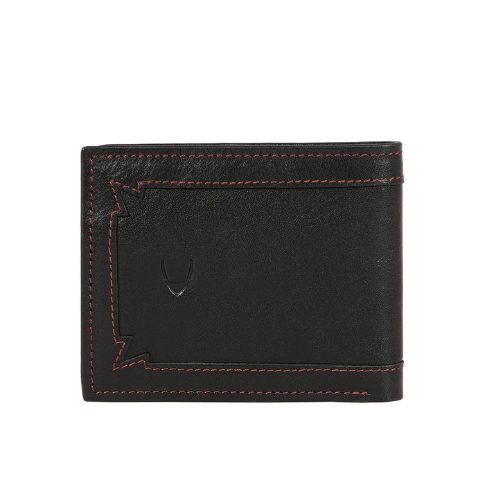 Gangnam W2 Black Leather Bi-Fold Wallet