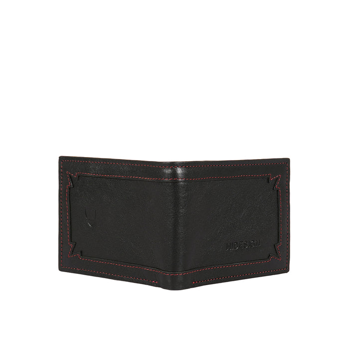 Gangnam W2 Black Leather Bi-Fold Wallet