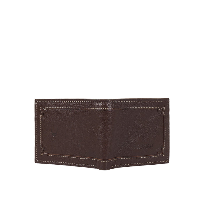 Gangnam W2 Tan Leather Bi-Fold Wallet