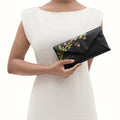 Garden W1 Black Leather Clutch Wallet