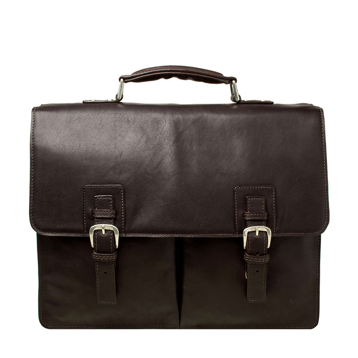Gareth Brown Leather  Messenger Bag