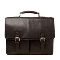 Gareth Brown Leather  Messenger Bag