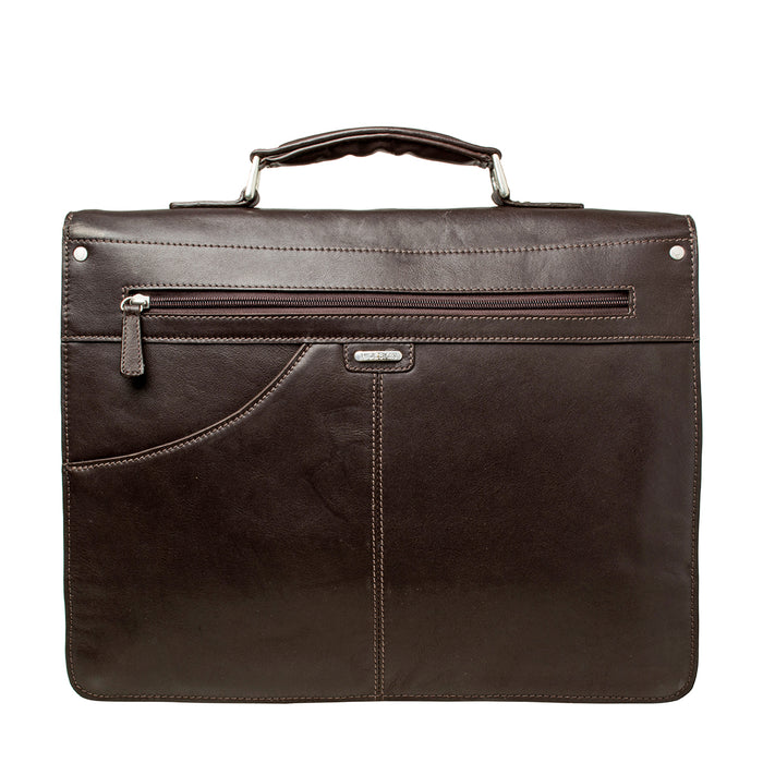 Gareth Brown Leather  Messenger Bag