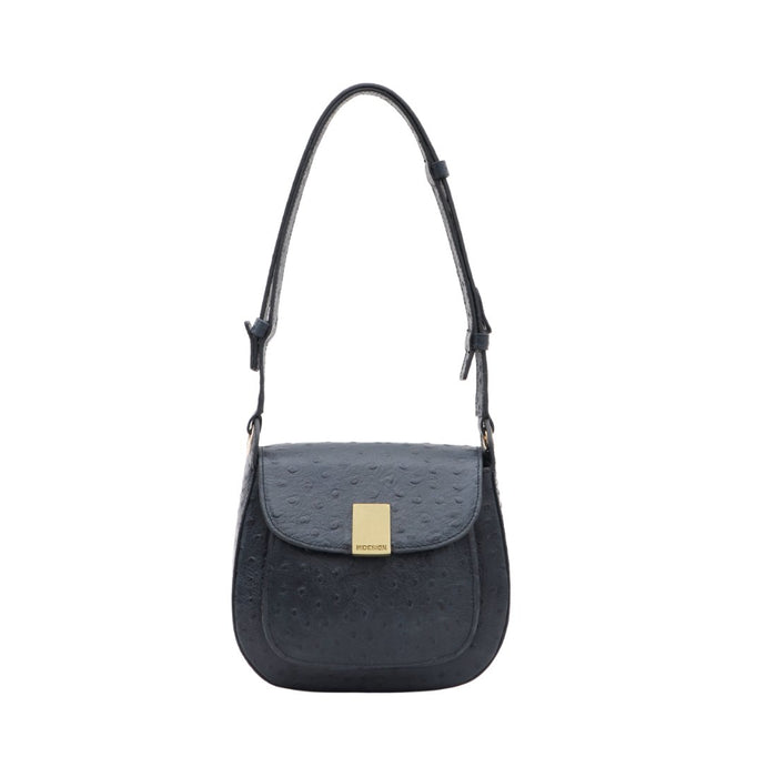Gatwick-02 Blue Leather Crossbody
