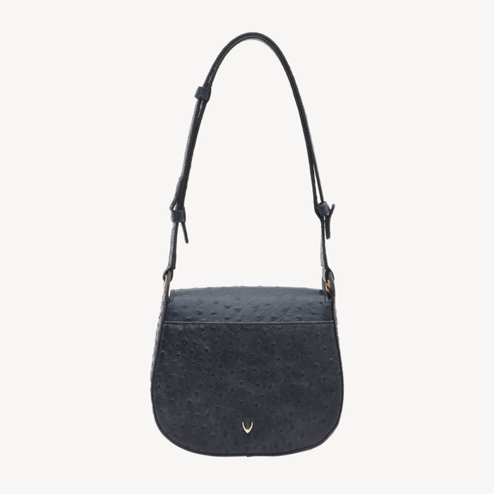 Gatwick-02 Blue Leather Crossbody