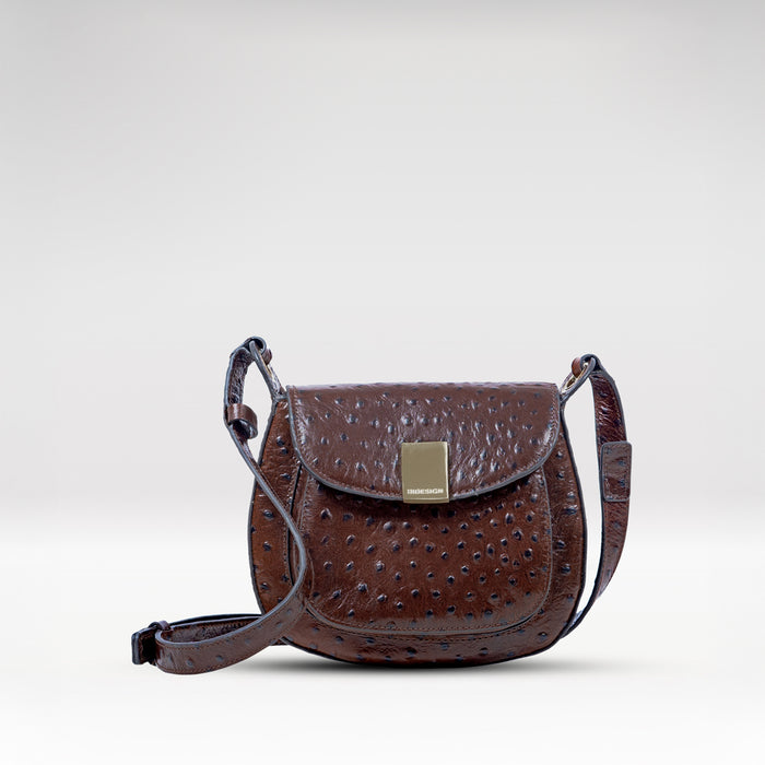 Gatwick-02 Brown Leather Crossbody