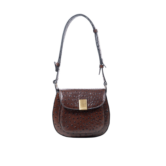 Gatwick-02 Brown Leather Crossbody