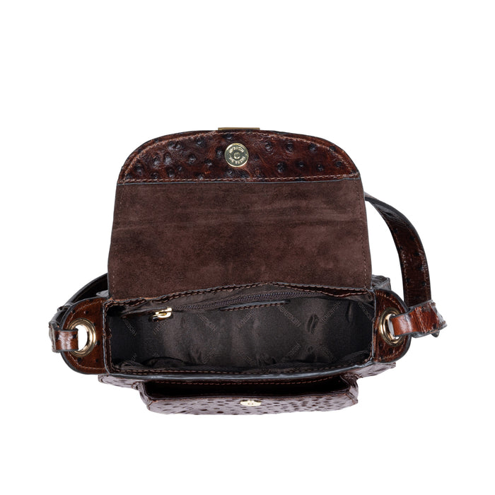 Gatwick-02 Brown Leather Crossbody
