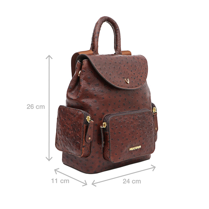 Gatwick-03 Brown Leather Backpack