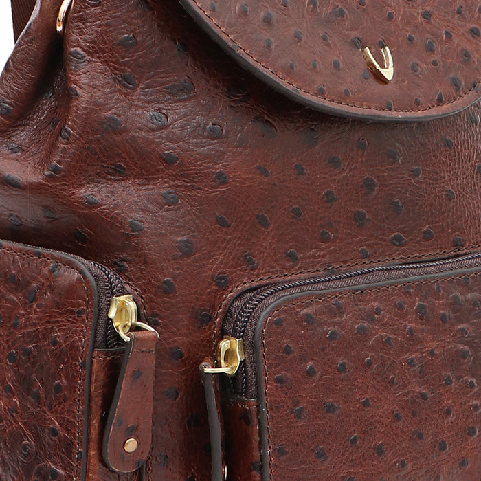 Gatwick-03 Brown Leather Backpack