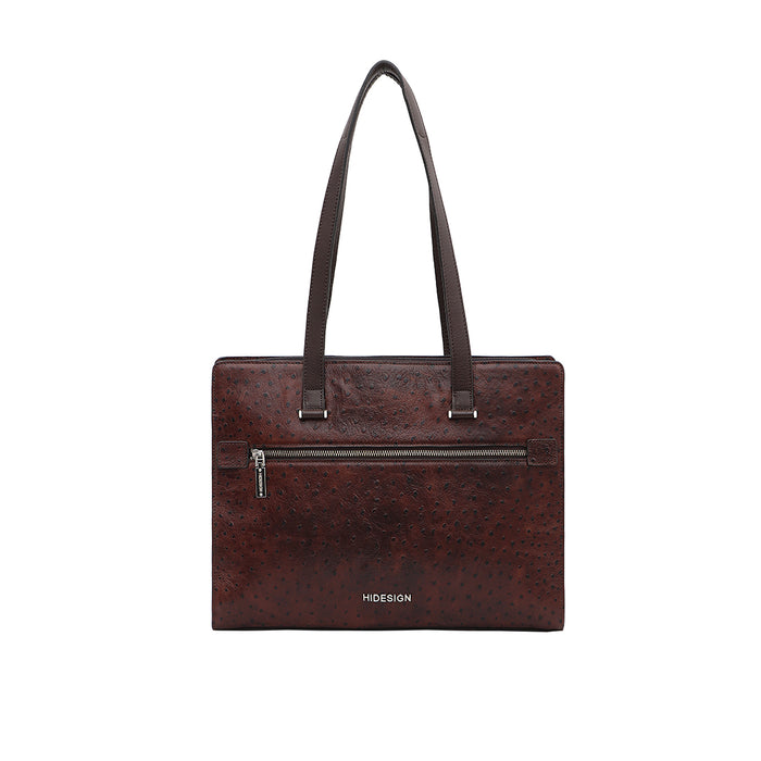 Gatwick-04 Brown Leather Laptop Bag