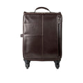 Gear 02 Brown Leather Trolley Bag