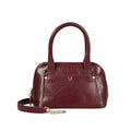 Geisha 01 Marsala Leather Sling Bag