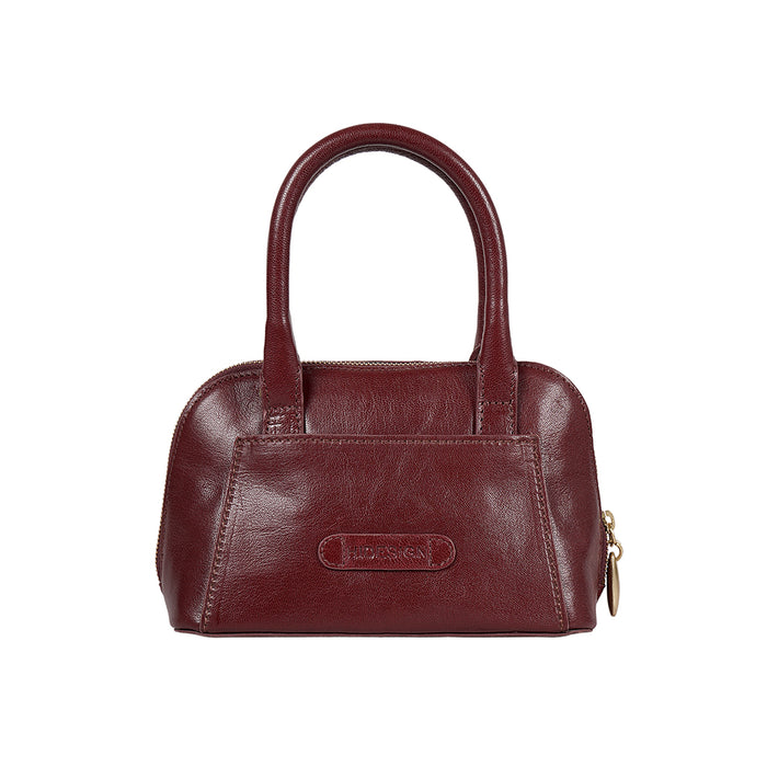 Geisha 01 Marsala Leather Sling Bag