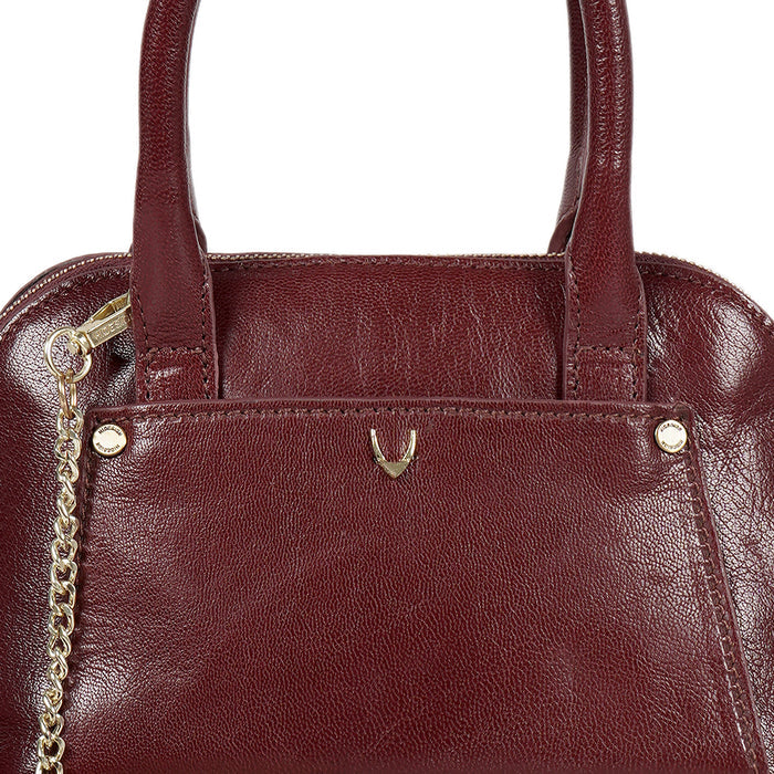 Geisha 01 Marsala Leather Sling Bag