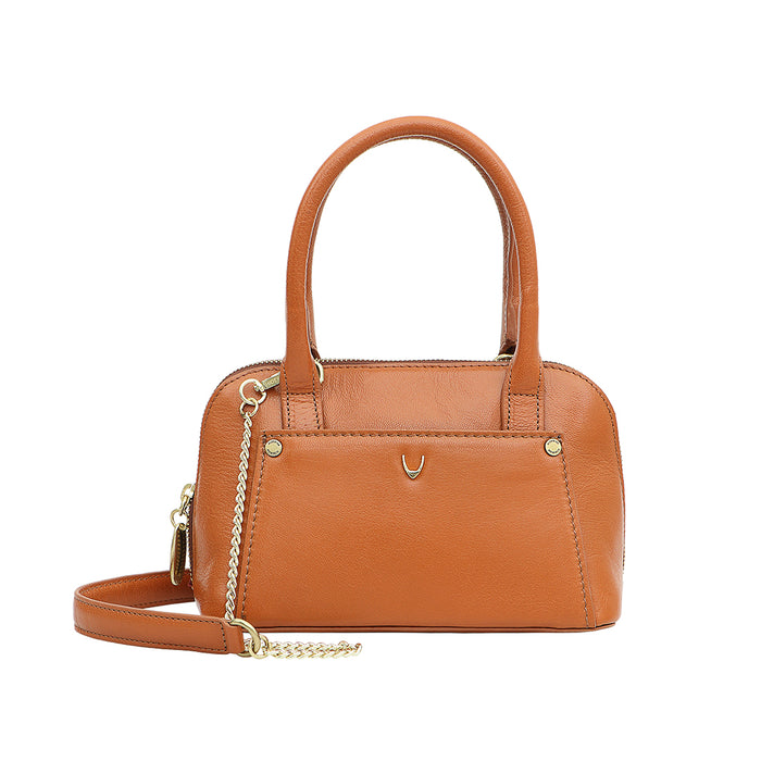 Geisha 01 Tan Leather Sling Bag