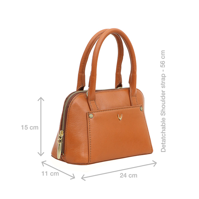 Geisha 01 Tan Leather Sling Bag