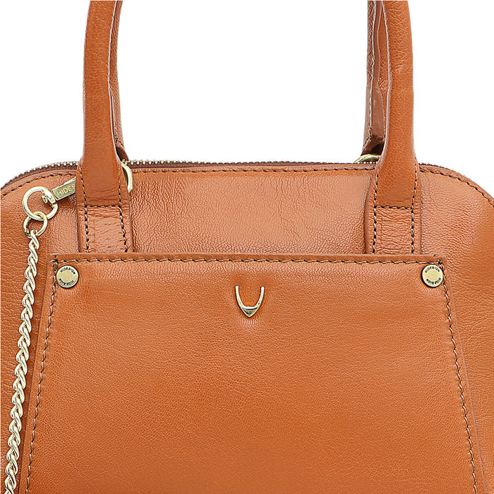 Geisha 01 Tan Leather Sling Bag