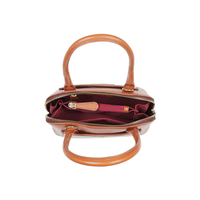Geisha 01 Tan Leather Sling Bag