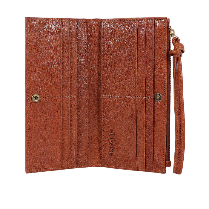 Geisha W2 Tan Leather Bi-Fold Wallet