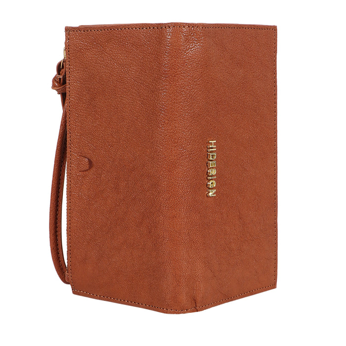 Geisha W2 Tan Leather Bi-Fold Wallet